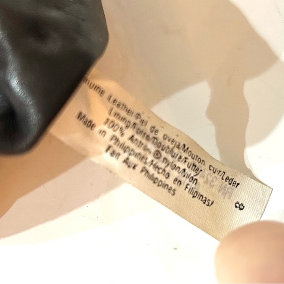 New Never Worn Leather Driving Gloves in Deep Chocolate Brown Size 8 - Picture 2 of 5